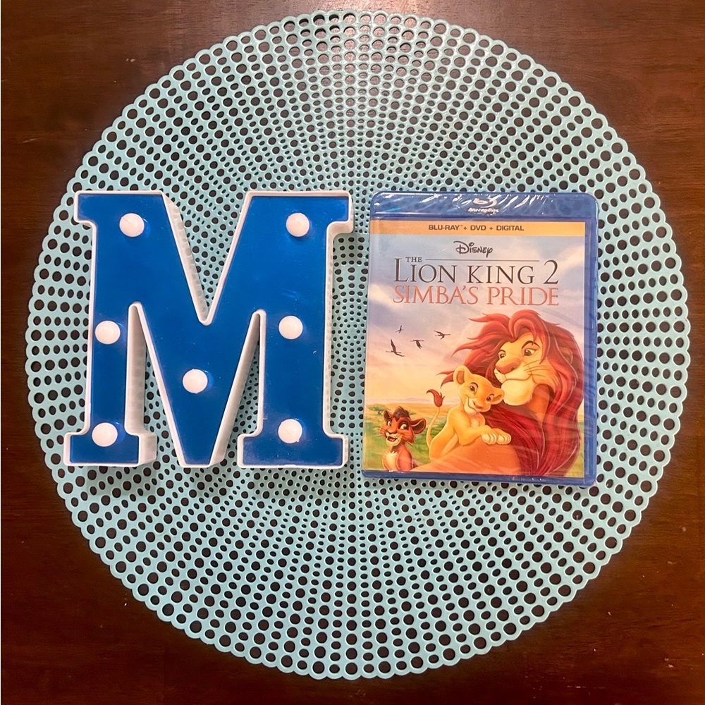 The Lion King 2: Simba's Pride Blu-ray DVD; New, Still sealed